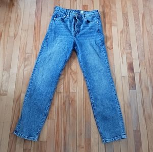 High waist vintage slim jeans